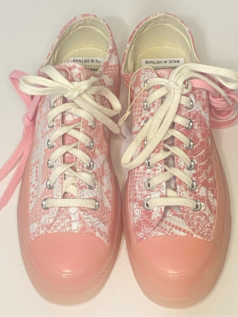 Converse GOLF le FLEUR Pink Python Chuck 70 Low NWOT W10.5 Tyler Creator